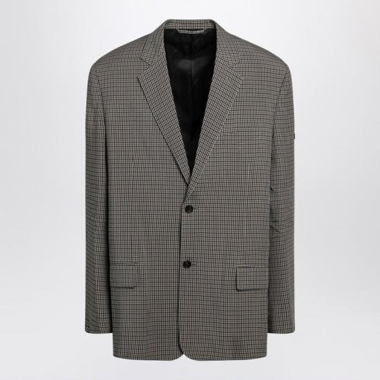 26SS 발렌시아가 수트 자켓 850763TTO38 2866 BROWN