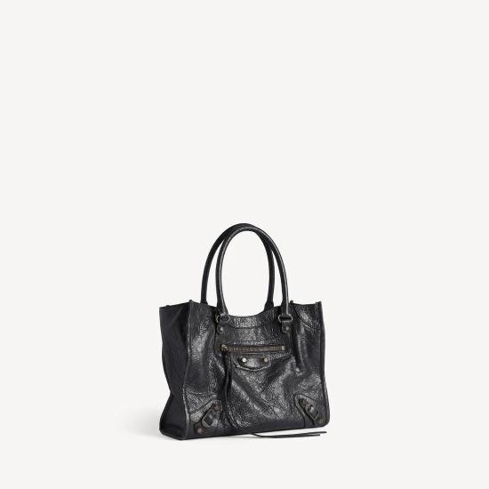 26FW 발렌시아가 르 시티 토트백 8526082ABEK 1000 BLACK - BALENCIAGA