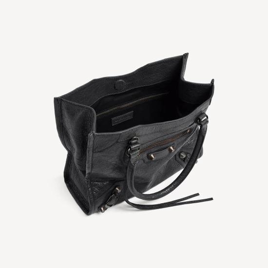 26FW 발렌시아가 르 시티 토트백 8526082ABEK 1000 BLACK - BALENCIAGA