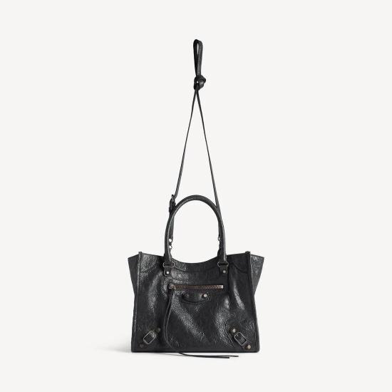 26FW 발렌시아가 르 시티 토트백 8526082ABEK 1000 BLACK - BALENCIAGA