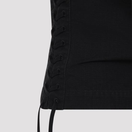 26SS 발렌시아가 민소매 티셔츠 857301TQP13 1000 BLACK - BALENCIAGA