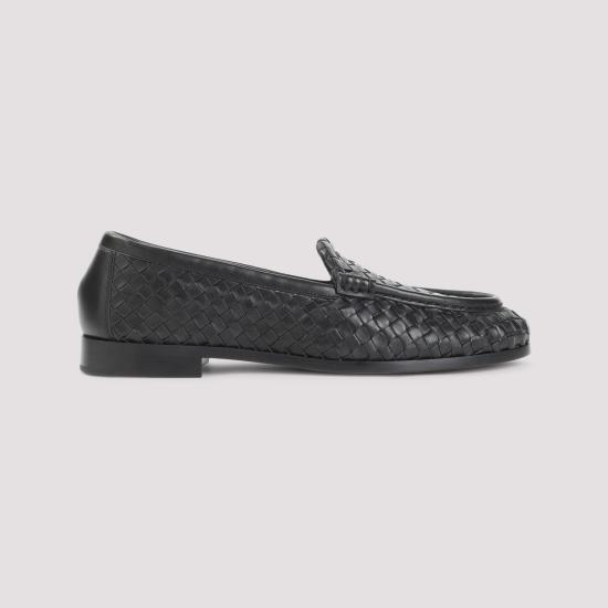 26FW 보테가베네타 로퍼 867565V2ED0 1000 BLACK - BOTTEGA VENETA