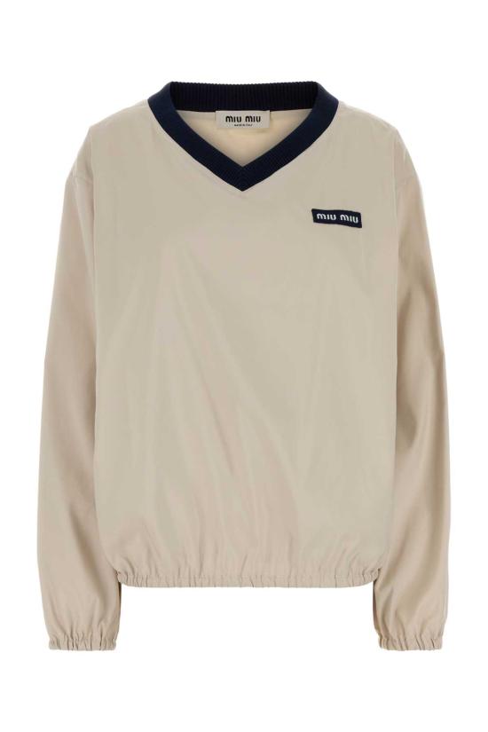 26FW 미우미우 스웨터 MT2247SOOO1904 F0D91 BEIGE O TAN