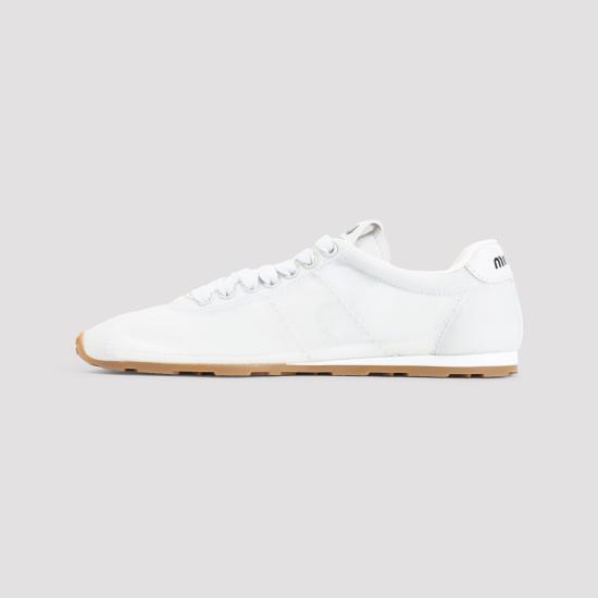 26FW 미우미우 레이스업 메쉬 스니커즈 5E709EF005099 F0009 WHITE - MIU MIU