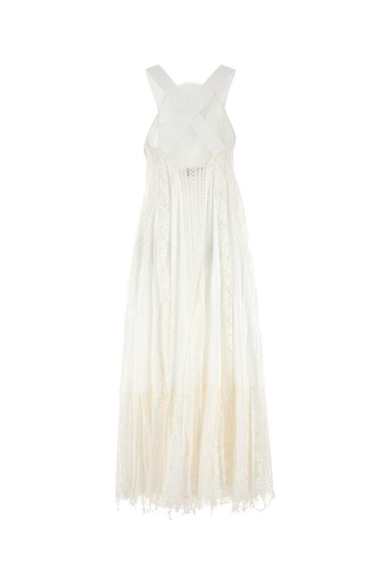  로에베 롱 원피스 S616Y09XBD WHITE - LOEWE