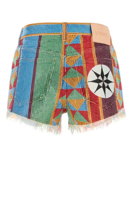  로에베 숏팬츠 S616Y1GX07 MULTICOLOR PRINTED - LOEWE