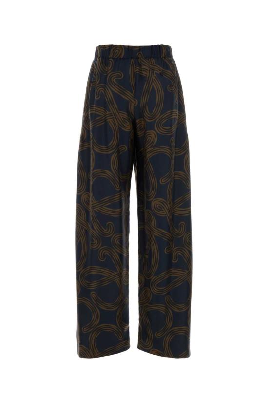 26SS 로에베 스트레이트 팬츠 S616Y04XA5 NAVYBROWN PRINTED - LOEWE