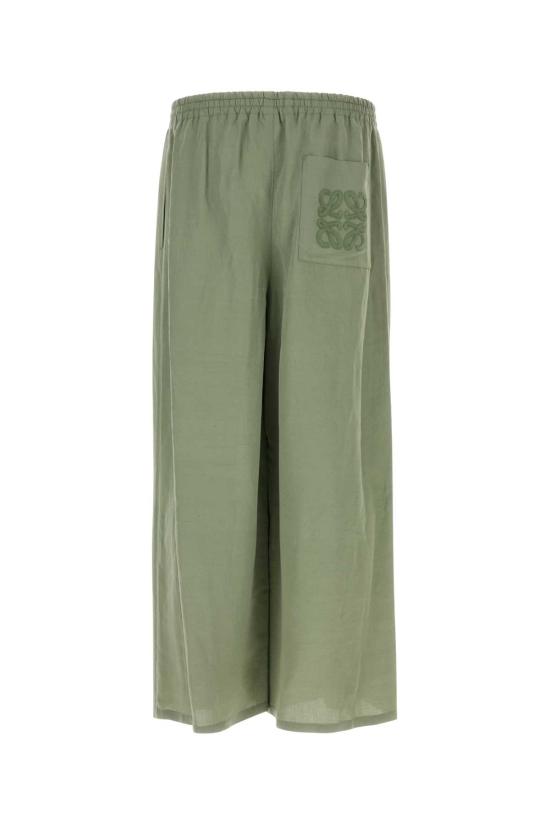  로에베 스트레이트 팬츠 H616Y04XA7 SAGE GREEN - LOEWE