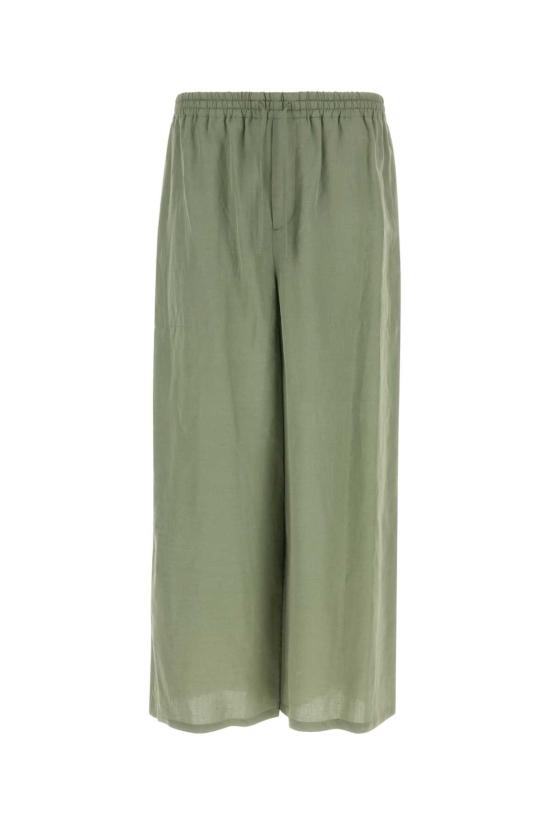  로에베 스트레이트 팬츠 H616Y04XA7 SAGE GREEN
