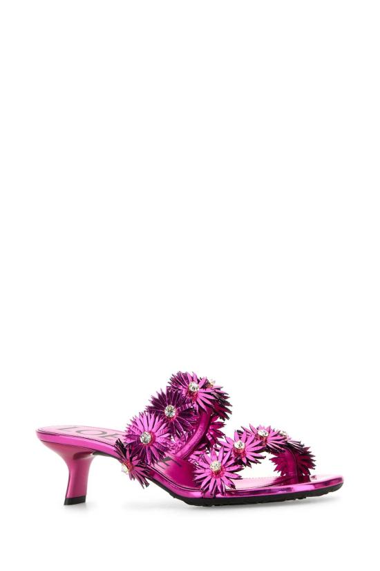  로에베 힐/펌프스 L616465X70 FUCHSIA PINK - LOEWE