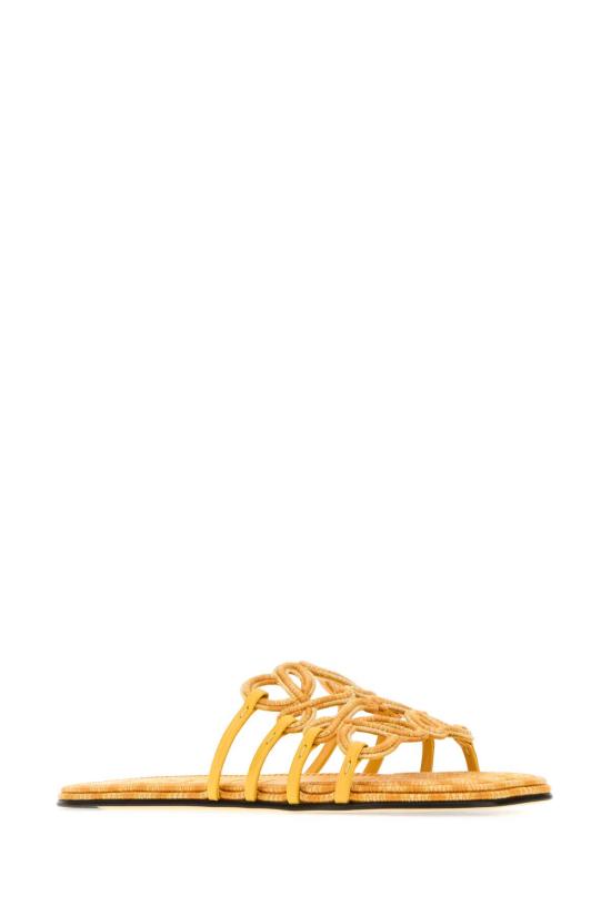 26SS 로에베 뮬/슬리퍼 LPEA465X11 GOLDENYELLOW ORANGE - LOEWE