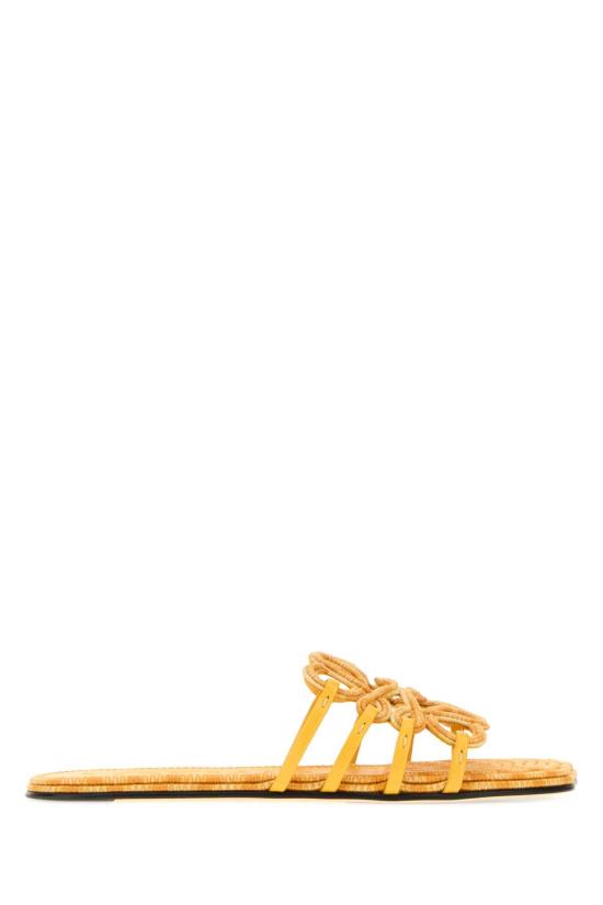 26SS 로에베 뮬/슬리퍼 LPEA465X11 GOLDENYELLOW ORANGE