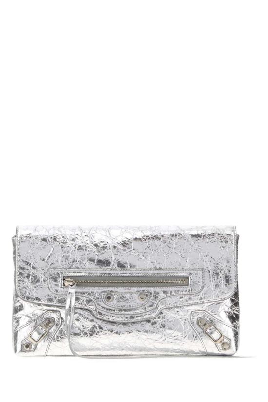 26FW 발렌시아가 클러치/파우치 8733862AA9R 8122 SILVER