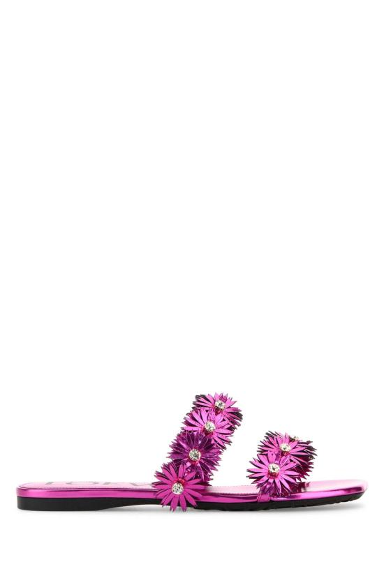  로에베 뮬/슬리퍼 L616465X69 FUCHSIA PINK