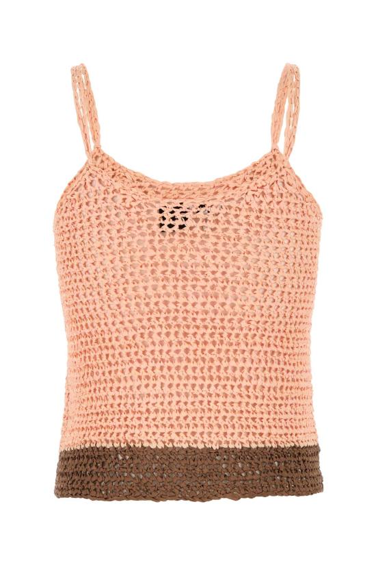  로에베 반팔 티셔츠 S616Y55K16 BEIGEBROWN MULTICOLOURED - LOEWE