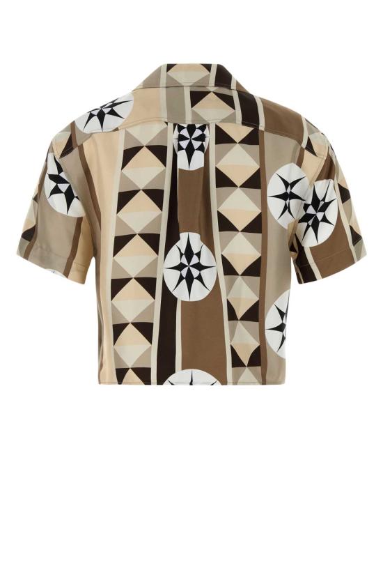  로에베 블라우스 S616Y05X44 BEIGEMULTICOLOR PRINTED - LOEWE