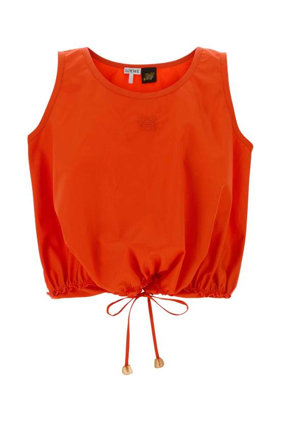 26SS 로에베 민소매 티셔츠 S616Y07X94 ORANGE