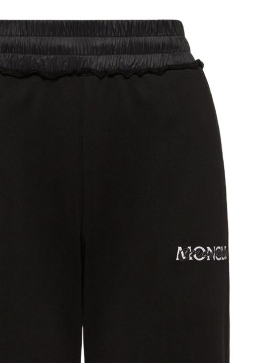 26FW 몽클레어 스트레이트 팬츠 8H0000389AZY 999 BLACK - MONCLER