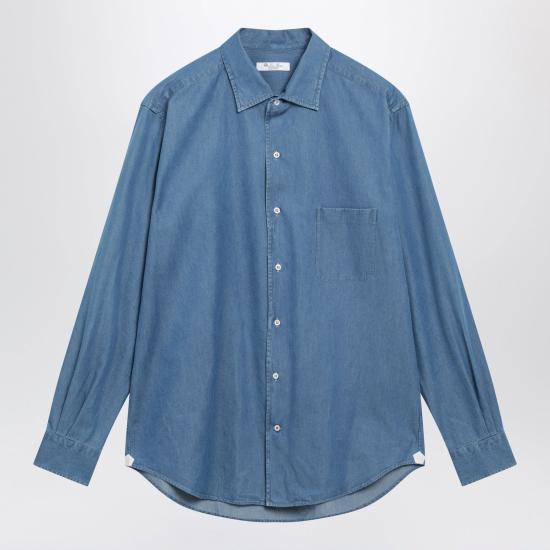 26SS 로로피아나 긴팔 셔츠 FAA1974DE 6032 BLUE