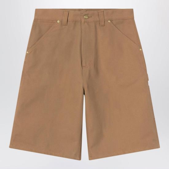 26SS 칼하트 WIP OG 싱글 니 쇼츠 I036308CO HZ01 BROWN