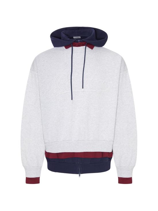26FW 발렌시아가 후드 티셔츠 A0017JTUVR5 1302 GREY