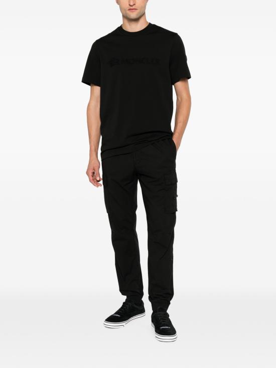 26FW 몽클레어 반팔 티셔츠 8C0001189AUG 999 BLACK - MONCLER