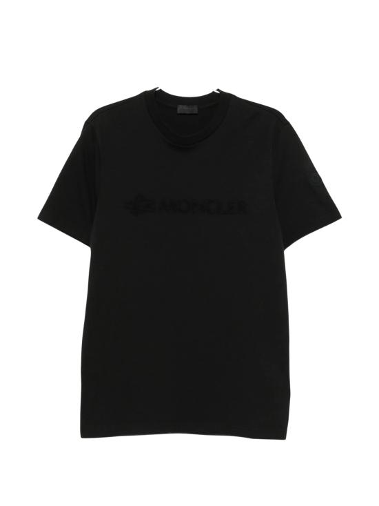 26FW 몽클레어 반팔 티셔츠 8C0001189AUG 999 BLACK