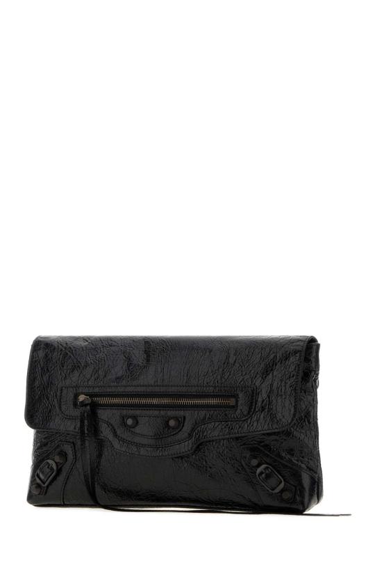 26FW 발렌시아가 르 시티 클러치 8733862ABEK1000 BLACK - BALENCIAGA