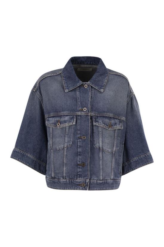 26FW 위켄드막스마라 데님 자켓 2625046051600005 NAVY
