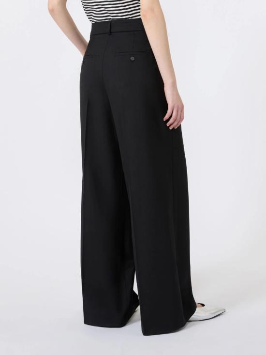 26FW 위켄드막스마라 스트레이트 팬츠 2625136051600002 BLACK - WEEKEND MAX MARA
