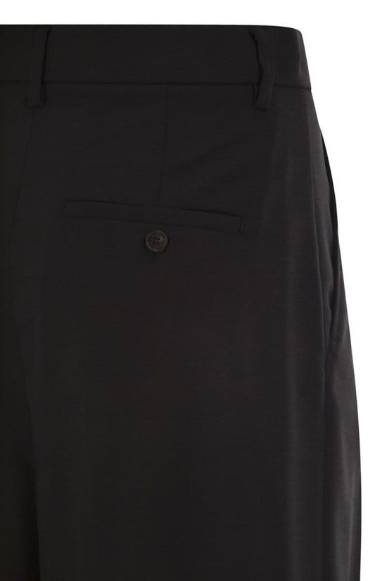 26FW 위켄드막스마라 스트레이트 팬츠 2625136051600002 BLACK - WEEKEND MAX MARA