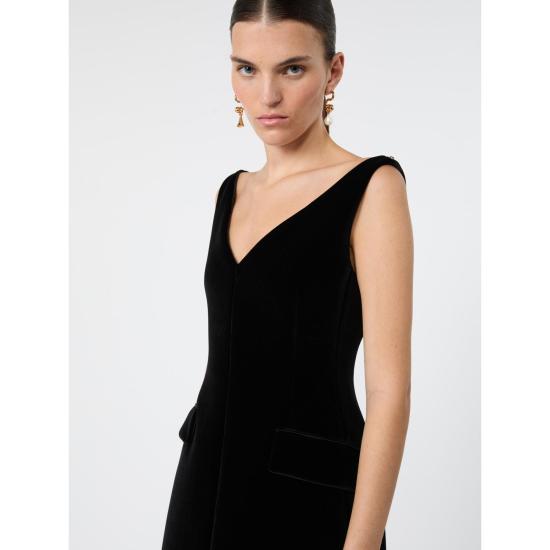 26FW 스포트막스 미디 원피스 2622626022600001 BLACK - SPORTMAX