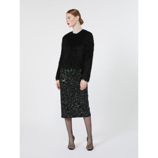 26FW 막스마라 스튜디오 미디 스커트 2626106034600002 GREEN - MAX MARA STUDIO