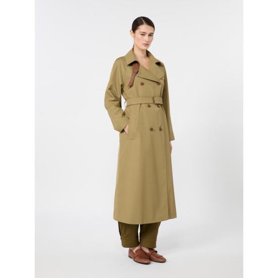 26FW 막스마라 트렌치 코트 2621026021600001 KHAKI