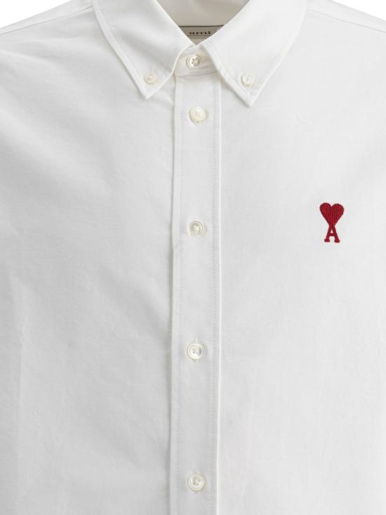 26FW 아미 ADC버튼 다운 셔츠 BFUSH063 CO0031168 White - AMI