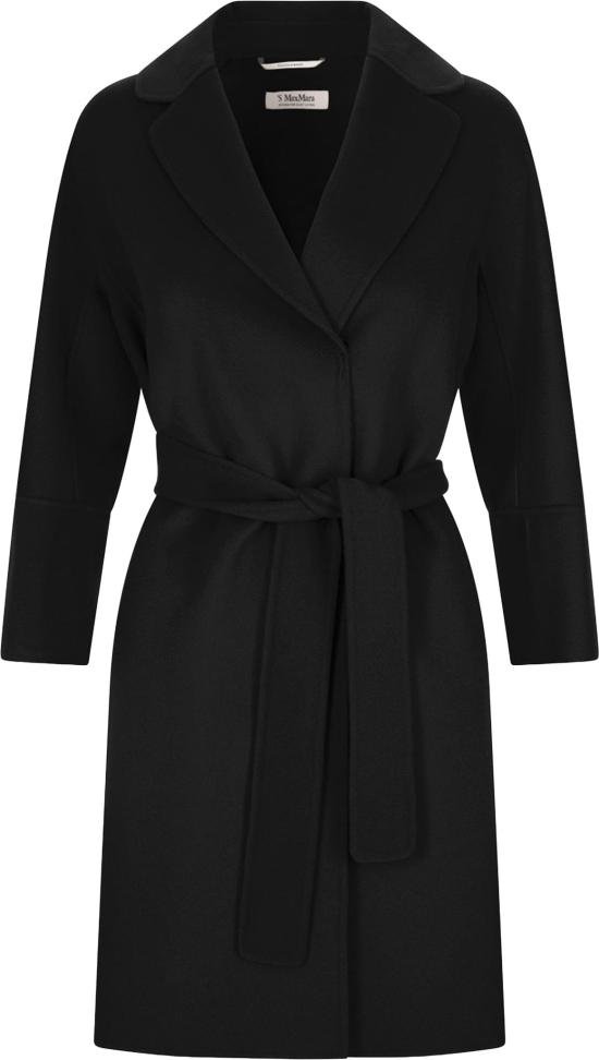 26FW 막스마라 트렌치 코트 2629016091600ARONA013 BLACK