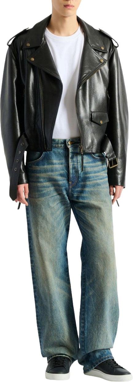 26FW 발망 데님 팬츠 HH1ML138DG106AW BLUE - BALMAIN