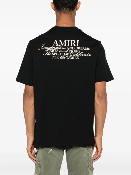 26FW 아미리 반팔 티셔츠 AMJYTE1198 001 Nero - AMIRI