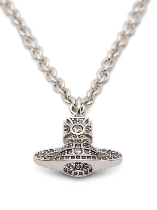 26SS 비비안웨스트우드 카르멜로 바스 릴리프 목걸이 630203COP394 SILVER - VIVIENNE WESTWOOD