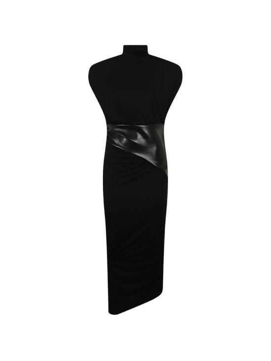 26FW 안다마네 미디 원피스 T200121A TJV053999 Nero