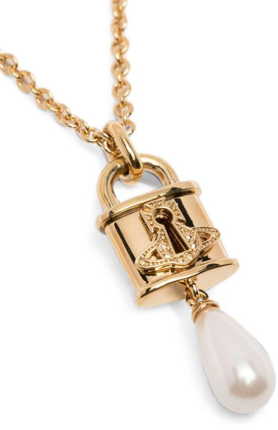 26SS 비비안웨스트우드 세레스티아 스몰 펜던트 목걸이 630203IQR107 GOLD - VIVIENNE WESTWOOD