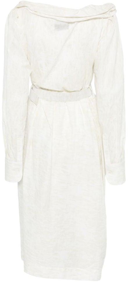 26SS 비비안웨스트우드 미디 원피스 110103BDW01ELA301 WHITE - VIVIENNE WESTWOOD