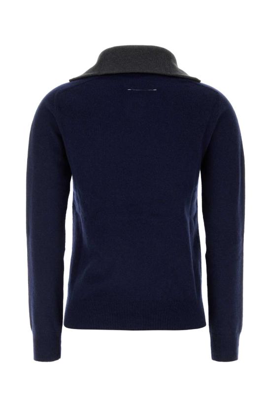 26FW MM6 메종마르지엘라 스웨터 S62HA0109M13343 962 Blue - MM6 MAISON MARGIELA