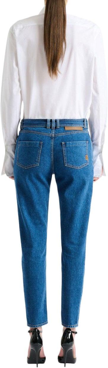 26FW 발망 데님 팬츠 HF1MF075DG086EX BLUE - BALMAIN
