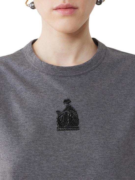 26FW 랑방 탑 RWTS0030J060A26124 DONKERGREY - LANVIN