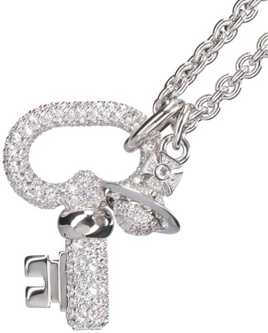 26SS 비비안웨스트우드 오비디아 팬던트 목걸이 630203I0P102 SILVER - VIVIENNE WESTWOOD