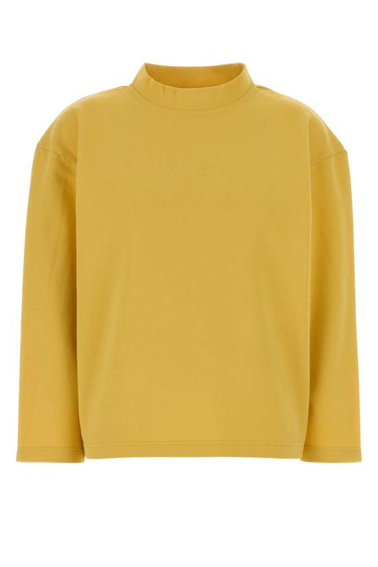 26FW 더로우 반팔 티셔츠 R000709K842 YLW Yellow