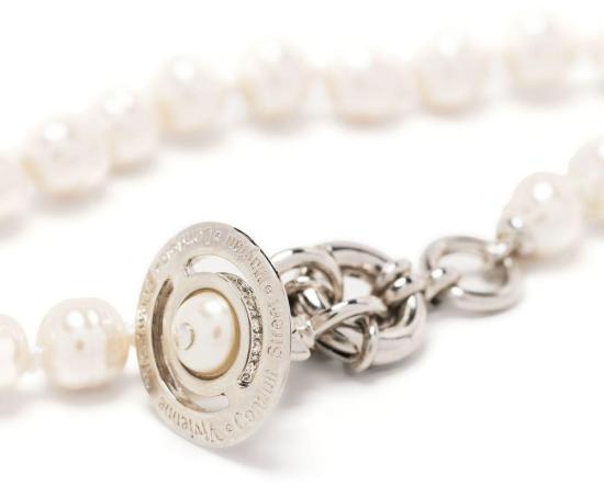 26SS 비비안웨스트우드 팔찌 6103006QP226 WHITE - VIVIENNE WESTWOOD