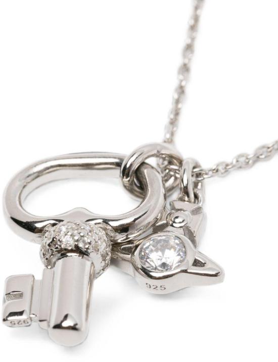 26SS 비비안웨스트우드 참 펜던트 목걸이 630203J0P102 SILVER - VIVIENNE WESTWOOD