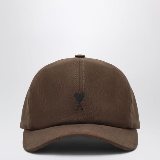 26FW 아미 코튼 ADC 자수 볼캡 UCP265 AW00412221 BROWN